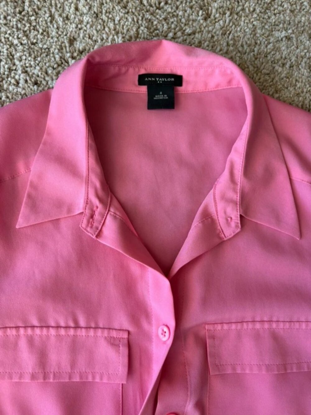 Ann Taylor long sleeve top - Picture 3 of 4